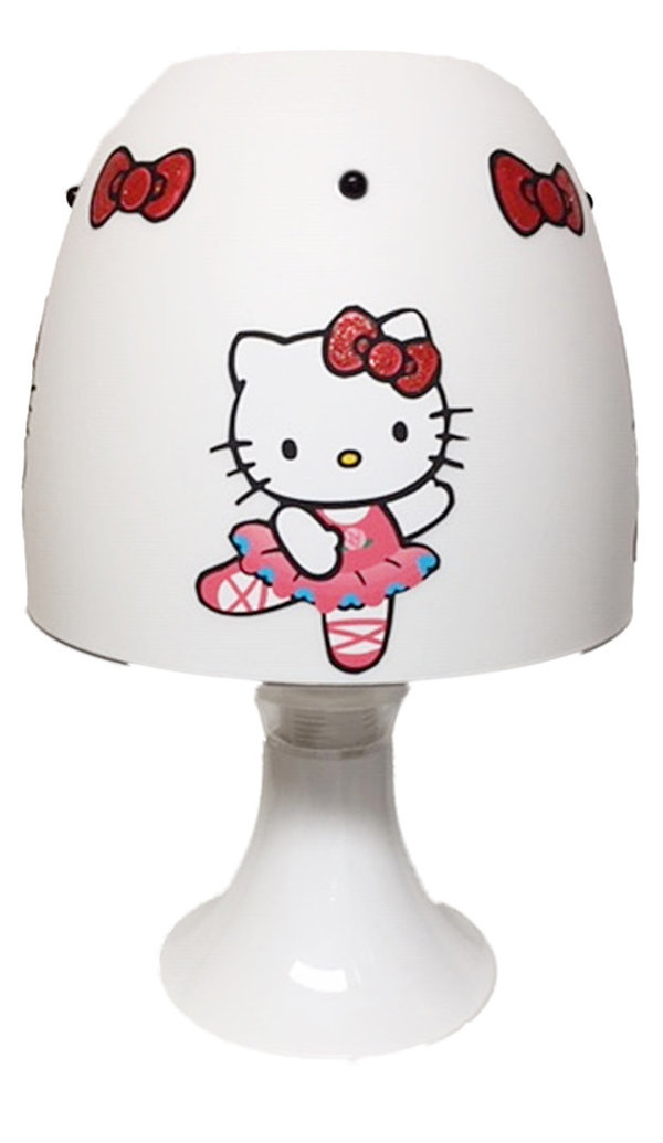✿Tischlampe ✿ Hello Kitty Katze Perlen ✿ Schlummerlicht ✿ Nachttischlampe