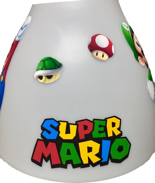 Hängelampe * Super Mario * 1- oder 2-flammig -auch LED- mit/ohne Name