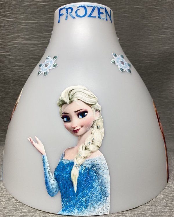Hängelampe * Eiskönigin Frozen * 1- oder 2-flammig -auch LED- mit/ohne Name