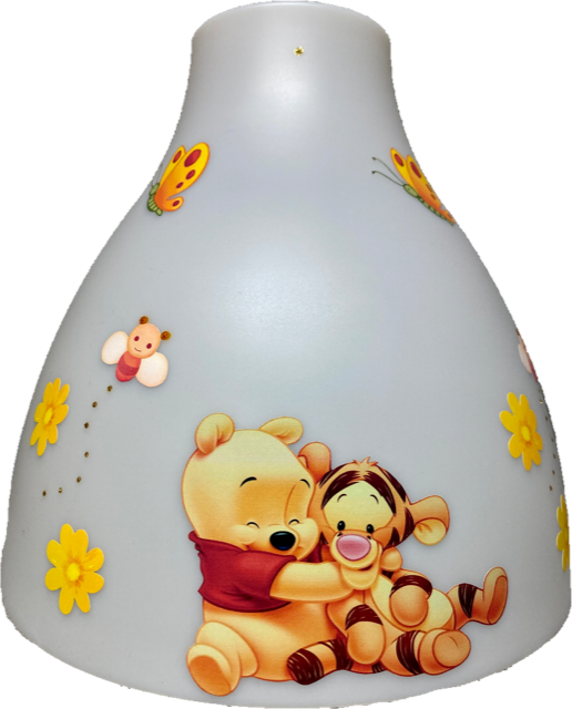 Hängelampe - Winnie Pooh 3 - 1- oder 2-flammig - auch LED - mit/ohne Name
